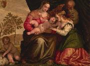 Paolo Veronese The Mystic Marriage of St. Catherine oil